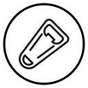 Bottle opener icon