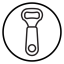 Bottle opener icon