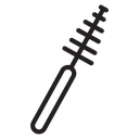 Bottle sweeper cleaning brush icon