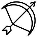 Bow arrow icon