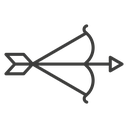 Bow arrow icon