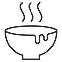 Bowl of soup icon