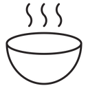Bowl of soup icon