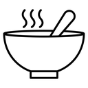 Bowl of soup icon