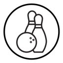 Bowling game icon