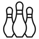 Bowling pins 2 icon