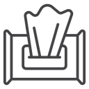Box tissue icon