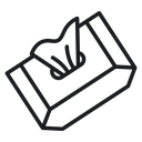 Box tissue 2 icon