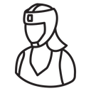 Boxer Woman icon