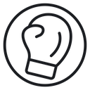Boxing gloves 2 icon