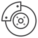 Brake discs 3 icon