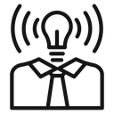 Brand awareness icon