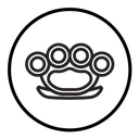 Brass knuckles icon