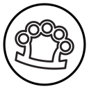 Brass knuckles icon