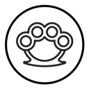 Brass knuckles icon