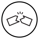 Breaking Snapped Arrow icon