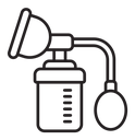 Breast pump icon
