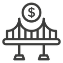 Bridging loan icon