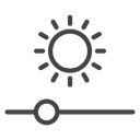 Brightness Slider icon