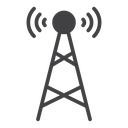 Broadcast tower icon