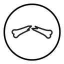 Broken bone icon