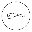 Broken key icon