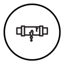 Broken pipe icon