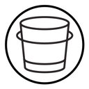 Bucket icon