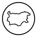 Bulgaria map icon