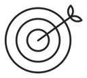 Bulls eye icon