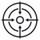 Bullseye pointer 3 icon