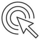 Bullseye pointer icon