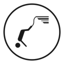 Bungee jumping icon