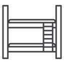 Bunk bed icon