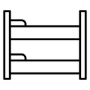 Bunk Bed Side View icon