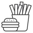 Burger Fries icon