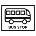 Bus Sign icon