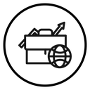 Business expansion icon