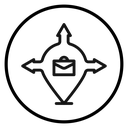 Business expansion icon