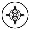 Business expansion icon
