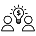 Business idea icon