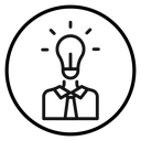 Business idea Black Outline icon