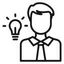 Business idea icon