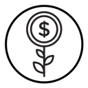 Business Investments growth icon