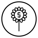Business Investments growth icon