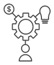 Business model icon