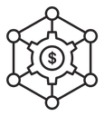 Business modeling icon