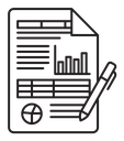 Business report icon