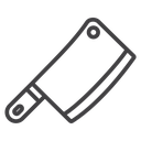 Butcher knife icon
