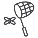 Butterfly catcher icon